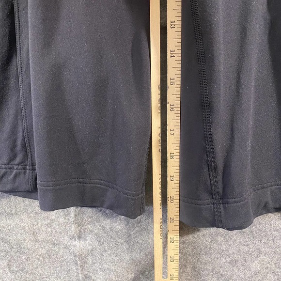 Lululemon Pants 2 Black High Rise Wide Leg Cropped Capri Athletic - Picture 6 of 9